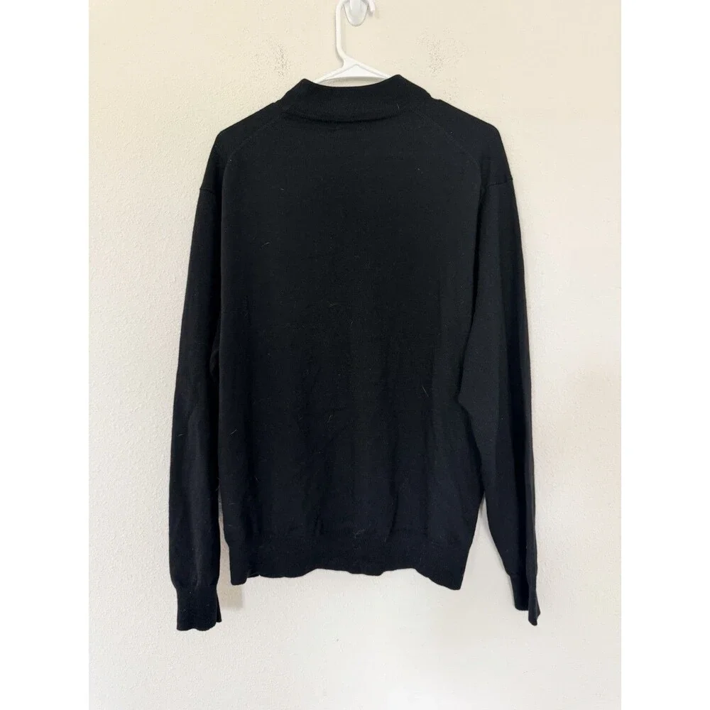 Club Room Men Merino Wool Roll Neck Sweater XXL Academia Old money Quiet luxury